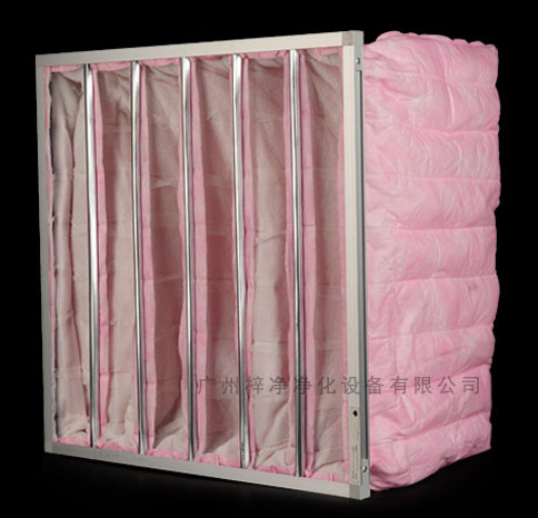 空调过滤器F7袋式滤料的平均效率为85%。