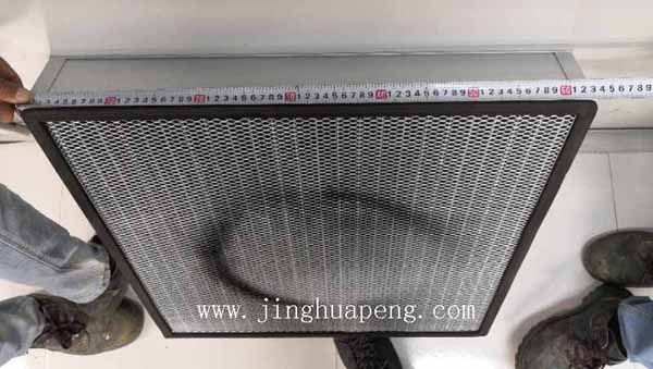 无隔板高效过滤器上积灰过多时阻力增大 无隔板高效过滤器上积灰过多时阻力增大