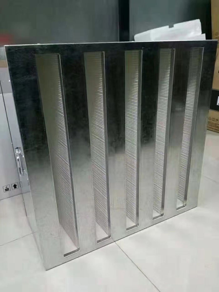 V型高效空气过滤器又称W型高效过滤器，箱式高效过滤器，W型V型组合式高效过滤器