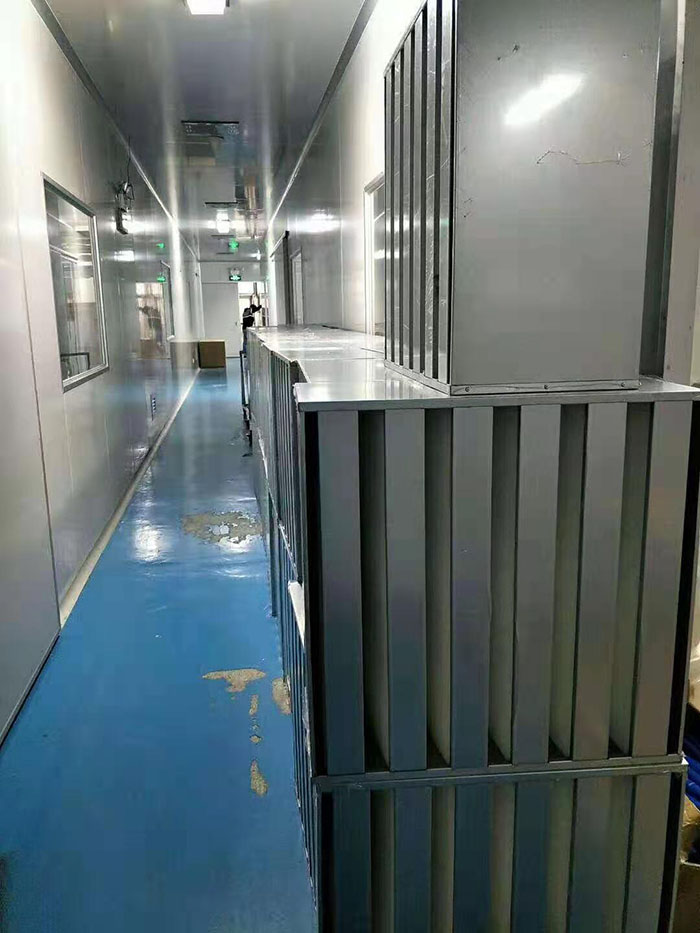 V型W型高效空气过滤器框材选择：铝板折框、镀锌框、不锈钢框、塑胶框