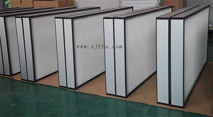 FFU高效过滤器又称为FFU过滤器、FFU高效、FFU高效滤芯、FFU高效滤网等。