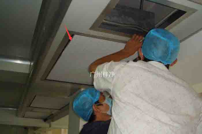 高效过滤器前后的空气流量应与设计值相匹配，以保证过滤效果。