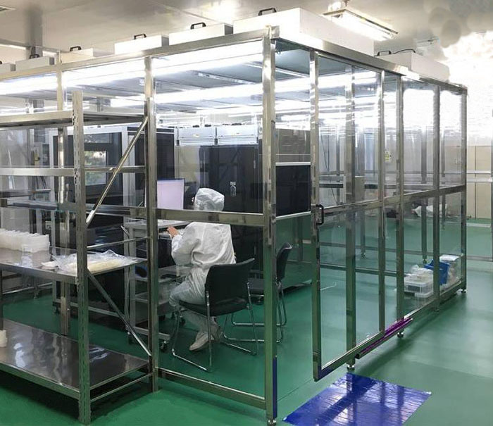 洁净棚FFU数量直接影响到洁净棚的空气洁净度和使用效果。